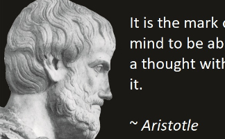 Image of Quote of the Day (Aristotle)